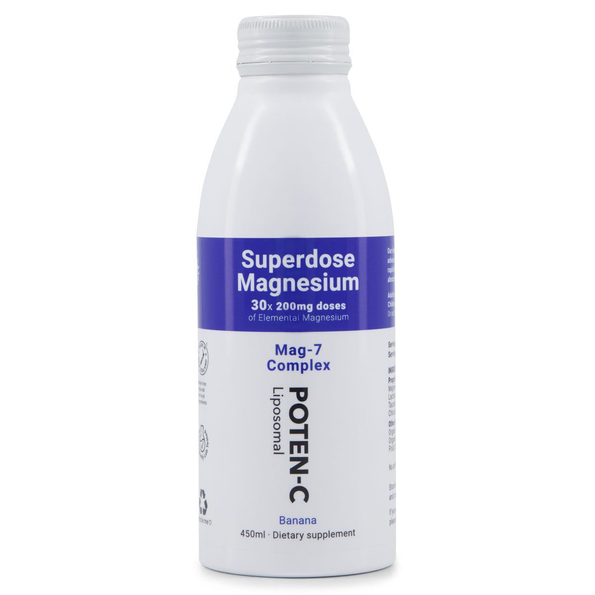 Superdose Liposomal Magnesium - 30x 200mg Doses